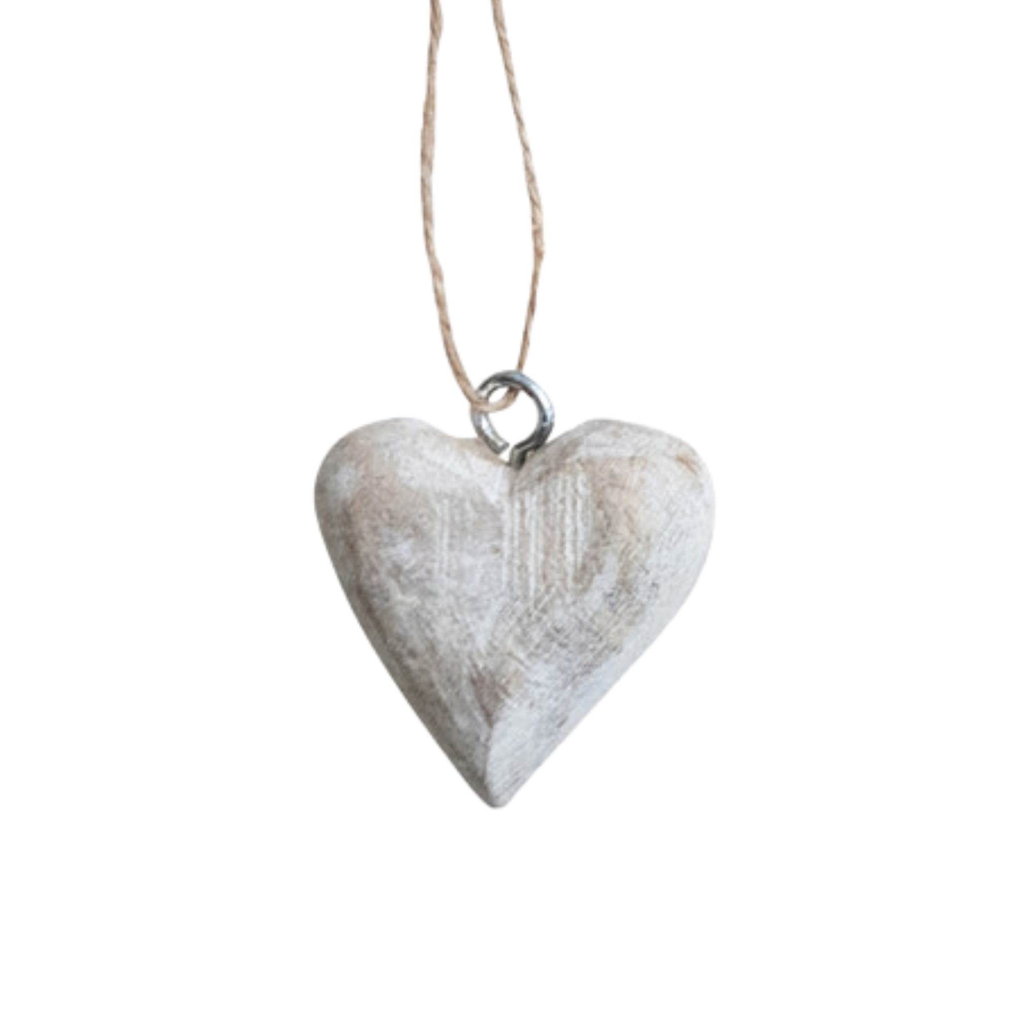 Wood Heart Ornament