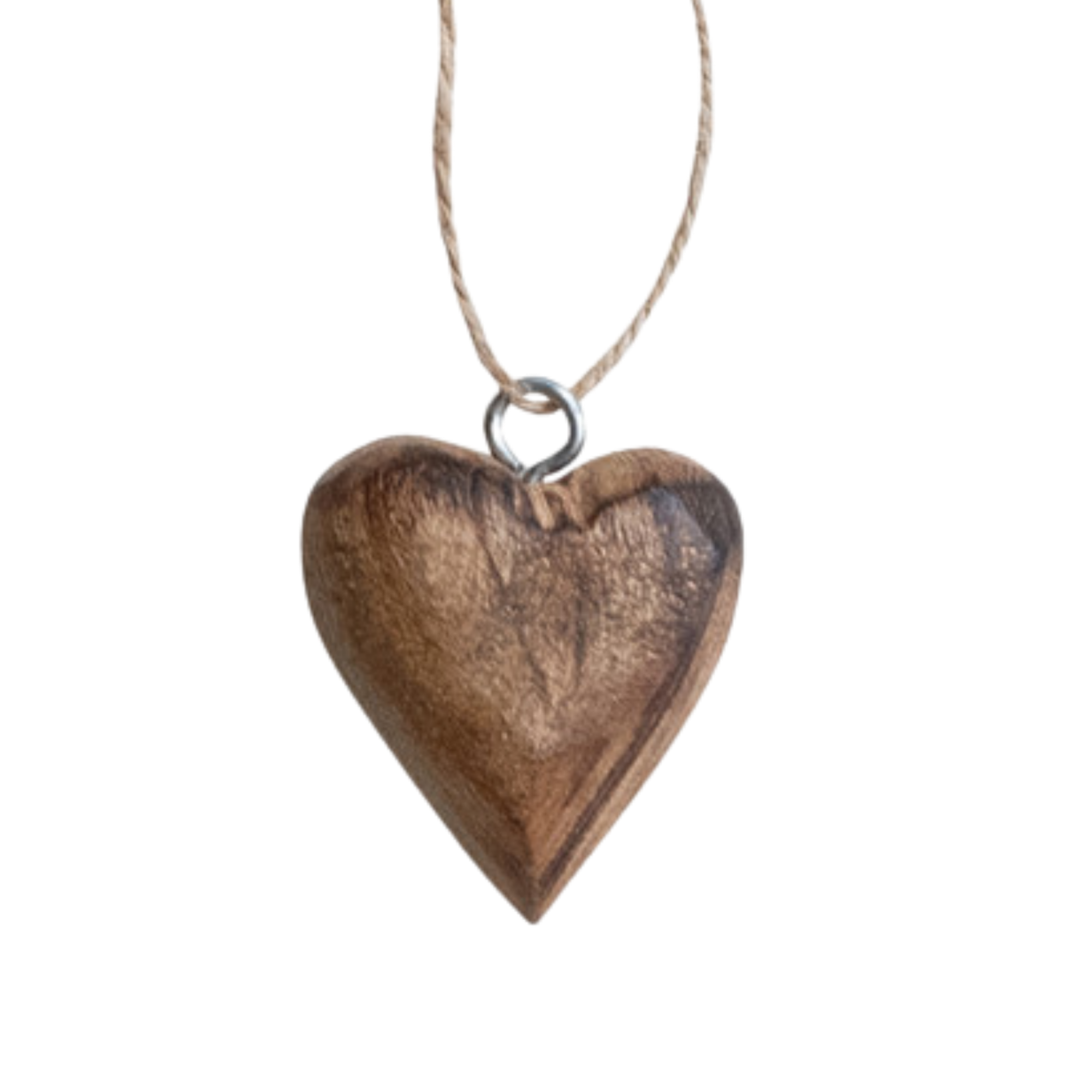 Wood Heart Ornament