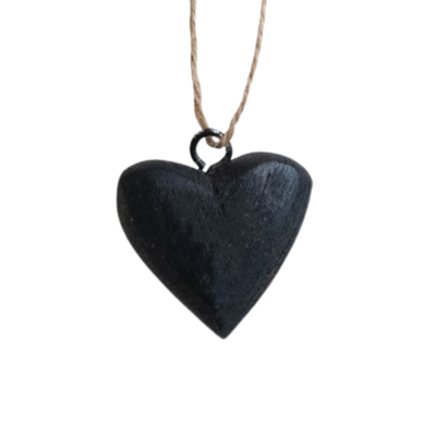 Wood Heart Ornament