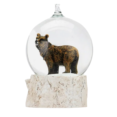 Woodland Globe Ornament