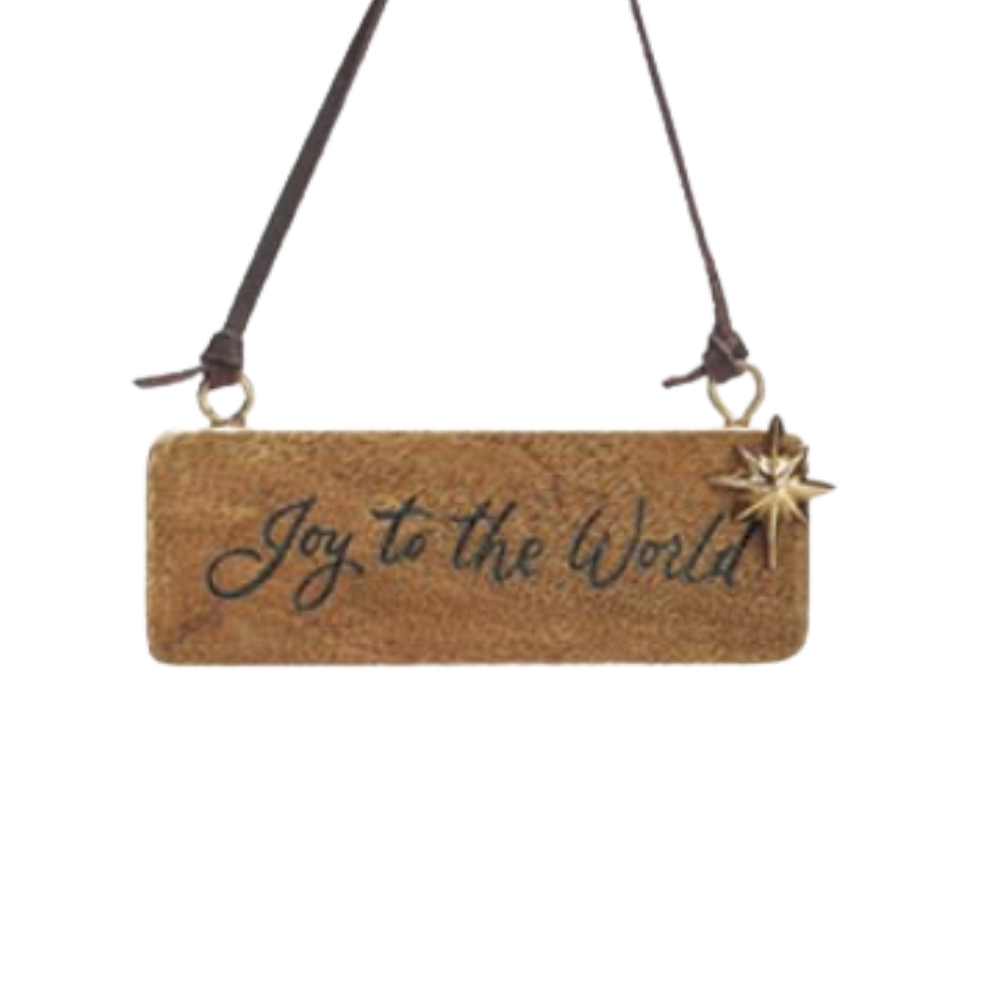 Wooden Sign Ornament