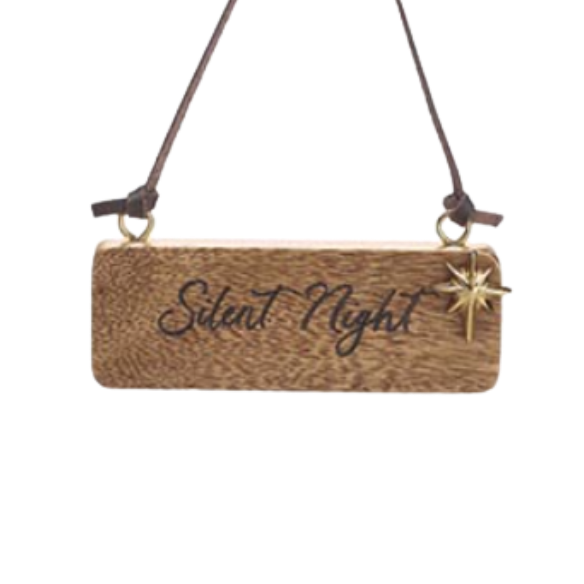 Wooden Sign Ornament