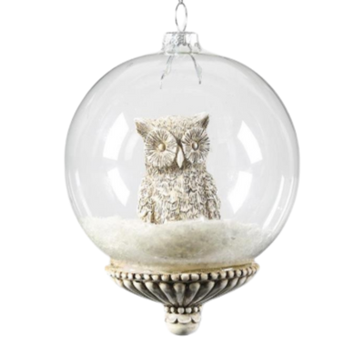Woodland Snowglobe Ornament
