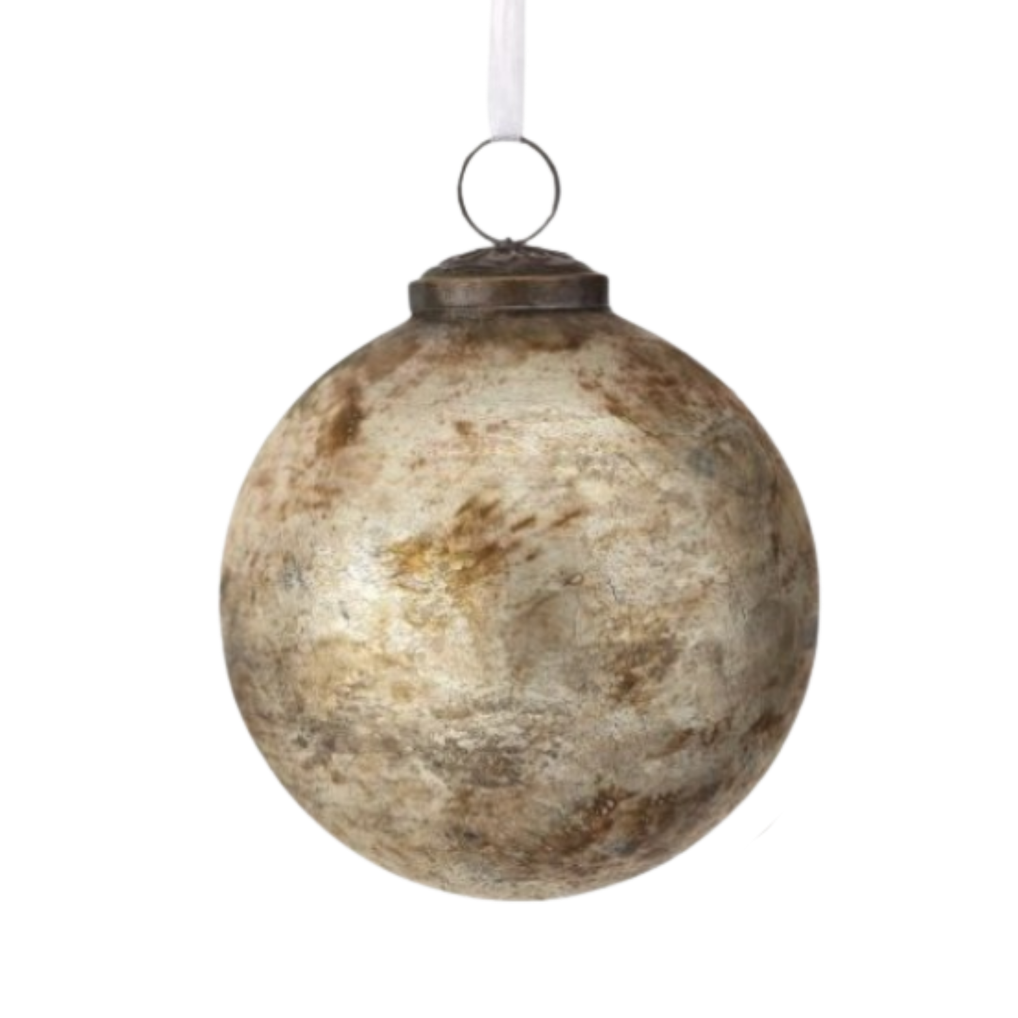 Mercury Glass Art Ornament
