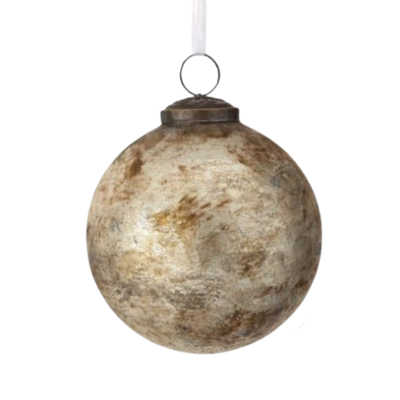 Mercury Glass Art Ornament
