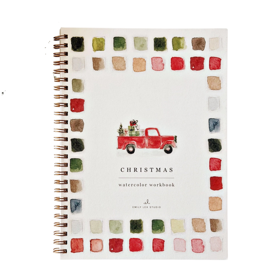 Watercolor Workbook - Christmas