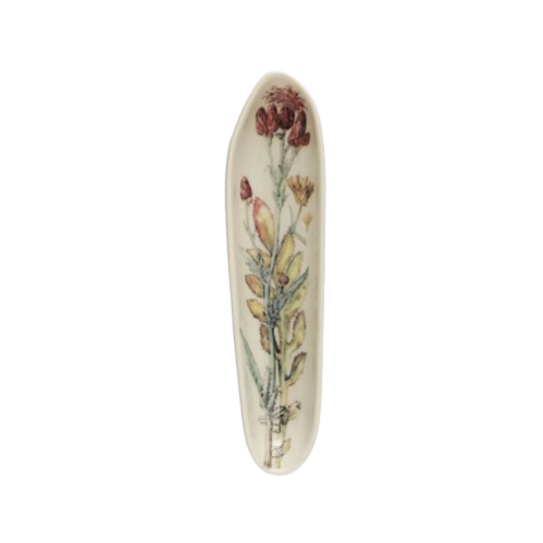 Floral Stoneware Platter