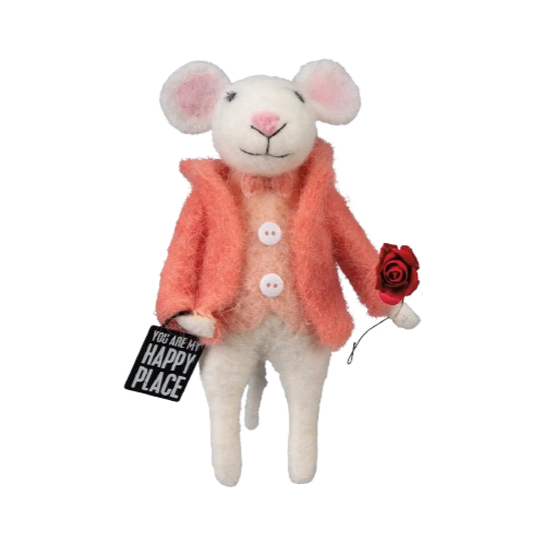 Felt Mouse - Happy Place
