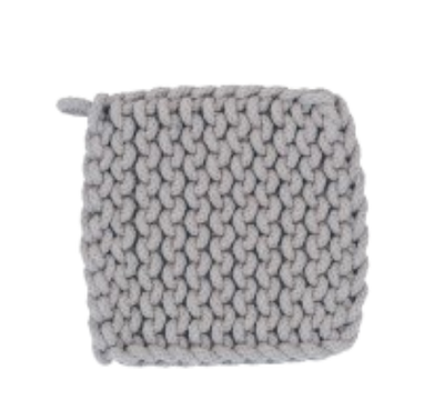 Crochet Pot Holder, woodland