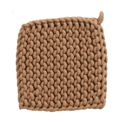 Crochet Pot Holder, garden