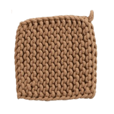 Crochet Pot Holder, garden