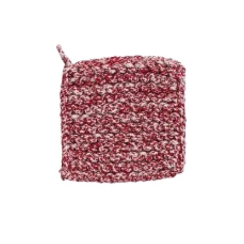 Crochet Pot Holder, sweater weather