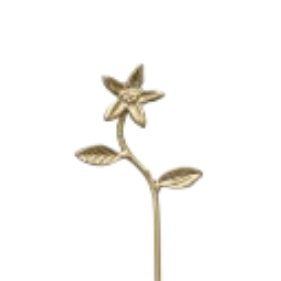 Brass Flower Spoon