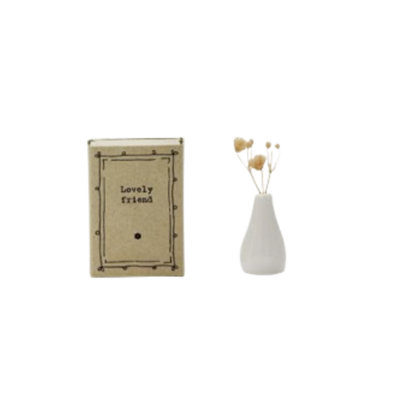 Matchbox Bud Vase