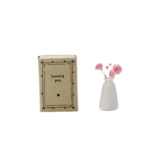 Matchbox Bud Vase