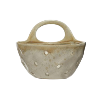 Stoneware Colander