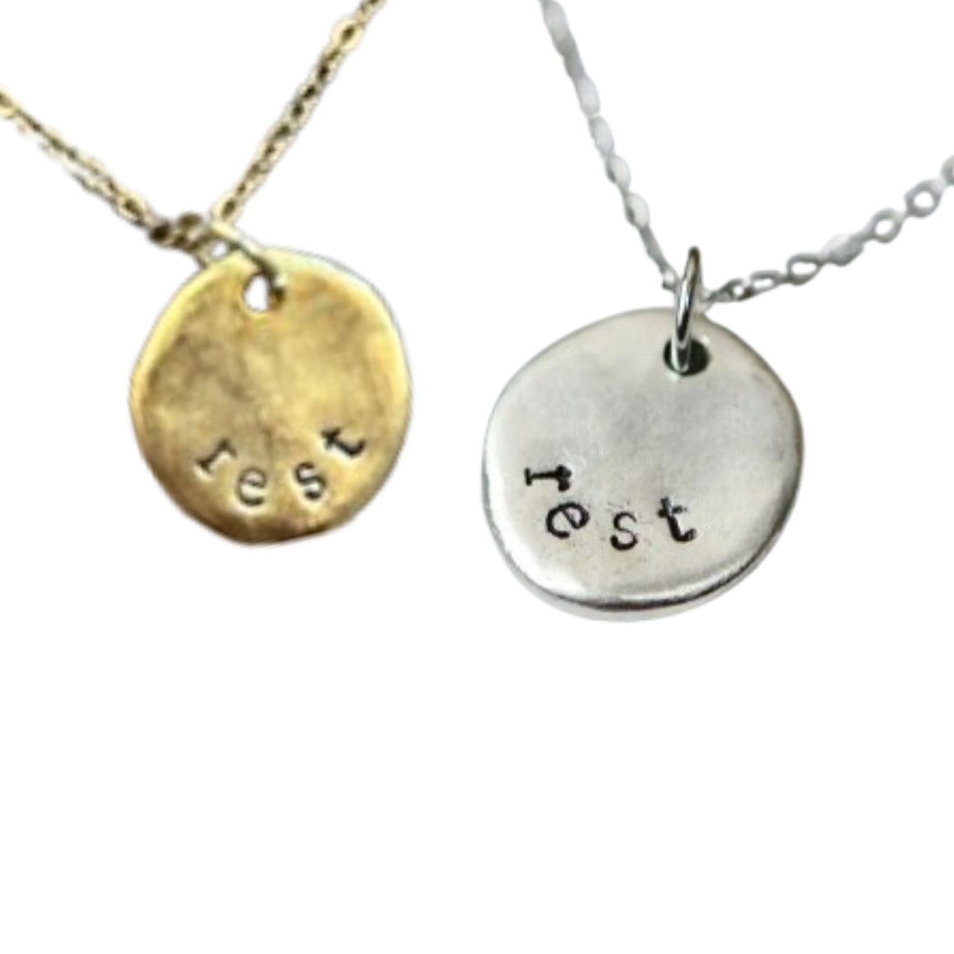 "Rest" Necklace