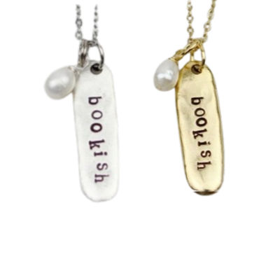 "Bookish" Necklace