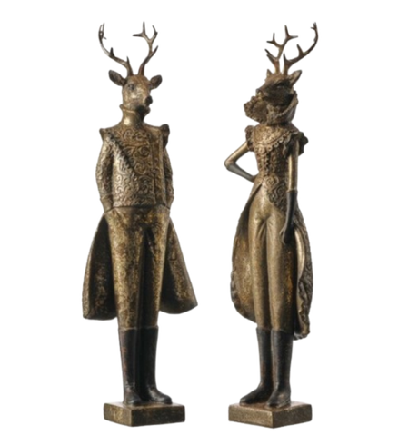 Bronzed Gold Deer