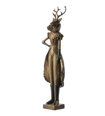 Bronzed Gold Deer