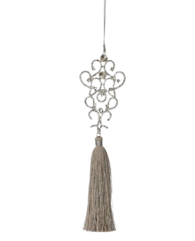 Jewel with Tassel Ornament
