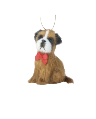 Holiday Dog Ornament