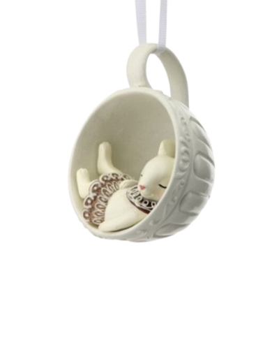 Teacup Mouse Ornament