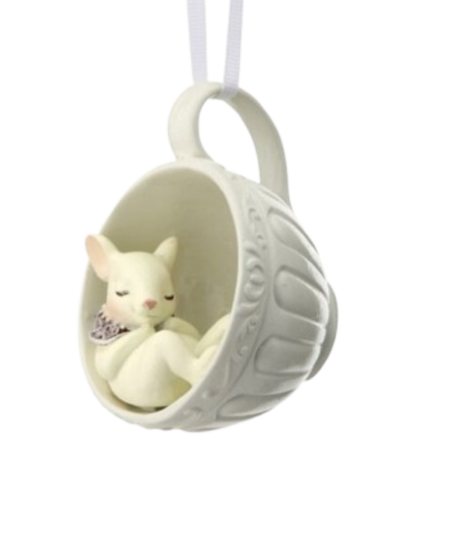 Teacup Mouse Ornament