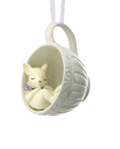 Teacup Mouse Ornament