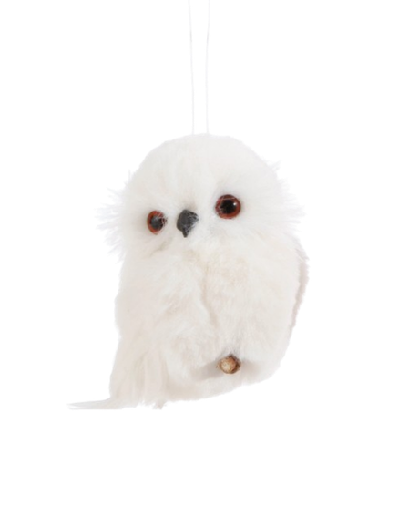 White Owl Ornament