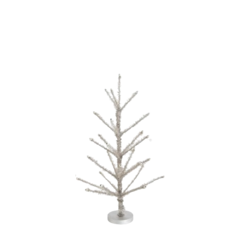 Pewter Tinsel Tree