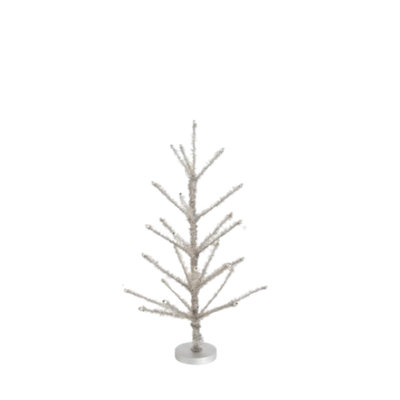 Pewter Tinsel Tree