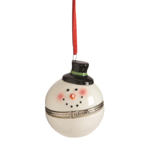 Hinged Snowman Ornament