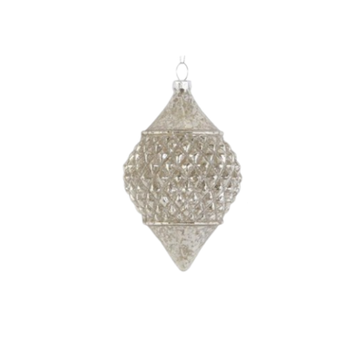 Mercury Glass Finial Ornament