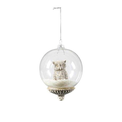 Woodland Snowglobe Ornament