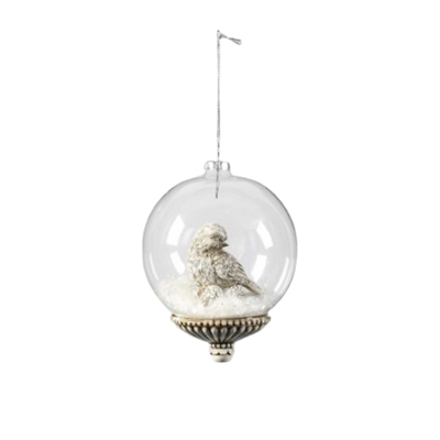 Woodland Snowglobe Ornament