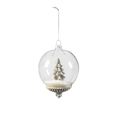 Woodland Snowglobe Ornament