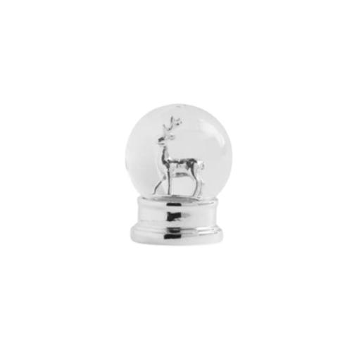 Mini Snow Globe, silver