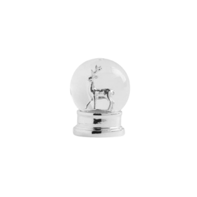 Mini Snow Globe, silver