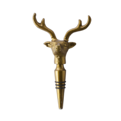 Winter Woods Bottle Stopper - Deer
