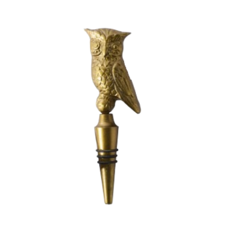 Winter Woods Bottle Stopper - Owl