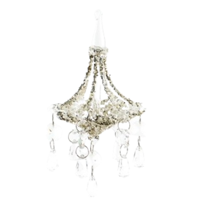 Glass Chandelier Ornament