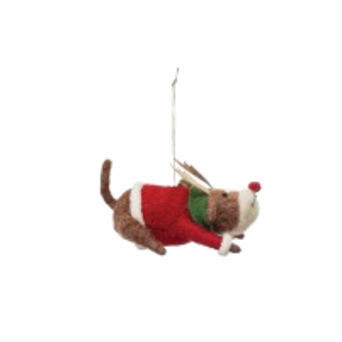 Felt Ornament - Dog