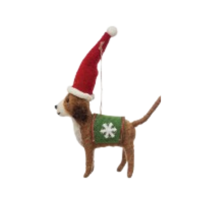 Felt Ornament - Dog