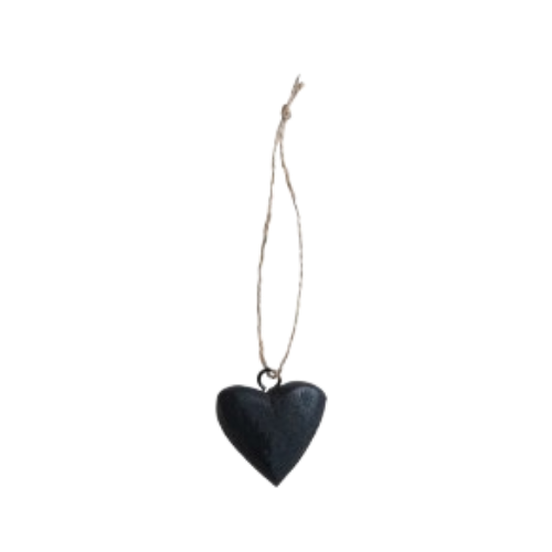 Wood Heart Ornament