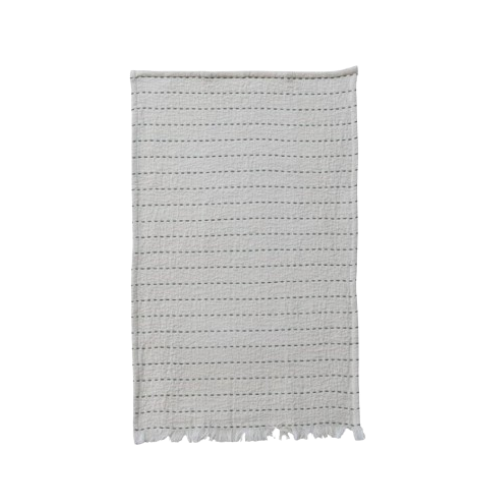 Kantha Stitch Tea Towel