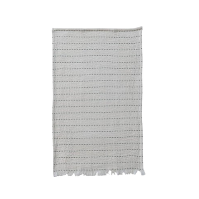 Kantha Stitch Tea Towel