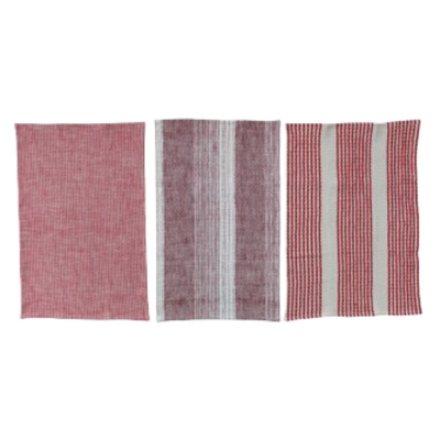 Festive Woven Tea Towel