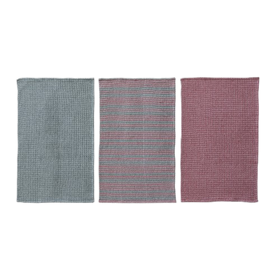 Festive Waffle Tea Towel