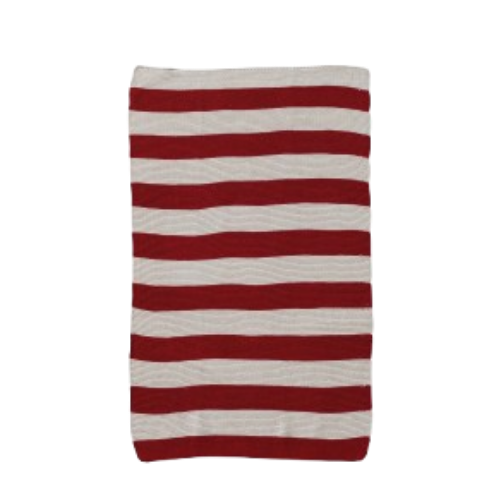 Knitted Tea Towel, stripes